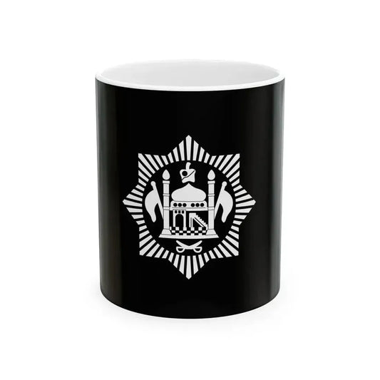 Flag of Afghanistan 1919-1921 (Afghanistan) White Coffee Mug 11oz - Go Mug Yourself