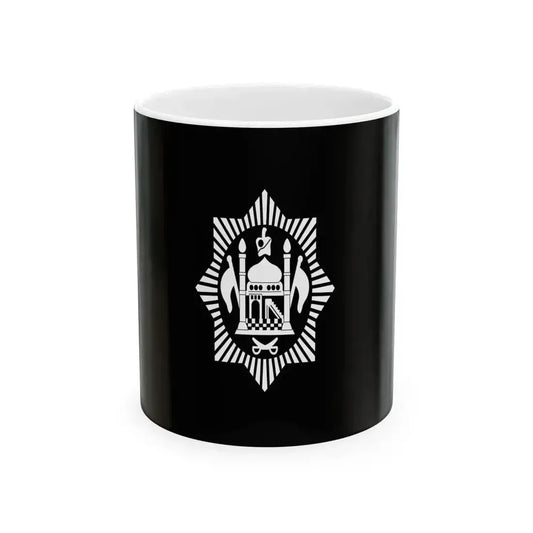 Flag of Afghanistan 1921-1926 (Afghanistan) White Coffee Mug 11oz - Go Mug Yourself