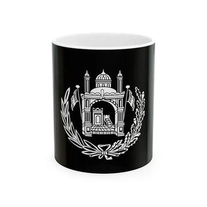 Flag of Afghanistan 1926-1928 (Afghanistan) White Coffee Mug 11oz - Go Mug Yourself