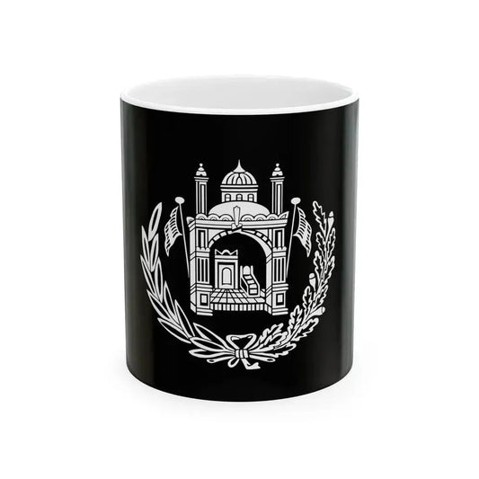 Flag of Afghanistan 1926-1928 (Afghanistan) White Coffee Mug 11oz - Go Mug Yourself