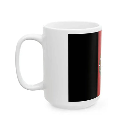 Flag of Afghanistan 1928-1929 variant (Afghanistan) White Coffee Mug - Go Mug Yourself