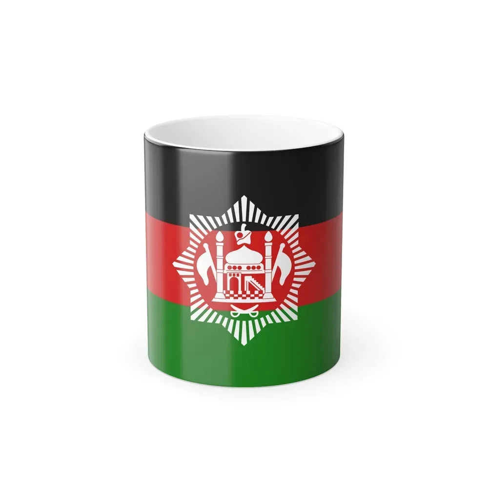 Flag of Afghanistan 1928 - Color Changing Coffee Mug 11oz - Go Mug Yourself