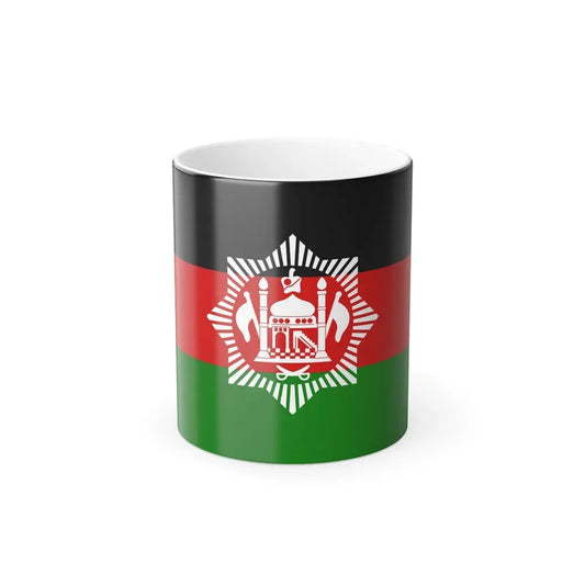 Flag of Afghanistan 1928 - Color Changing Coffee Mug 11oz - Go Mug Yourself