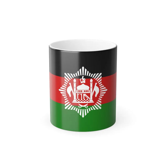 Flag of Afghanistan 1928 - Color Changing Mug 11oz-11oz-Go Mug Yourself