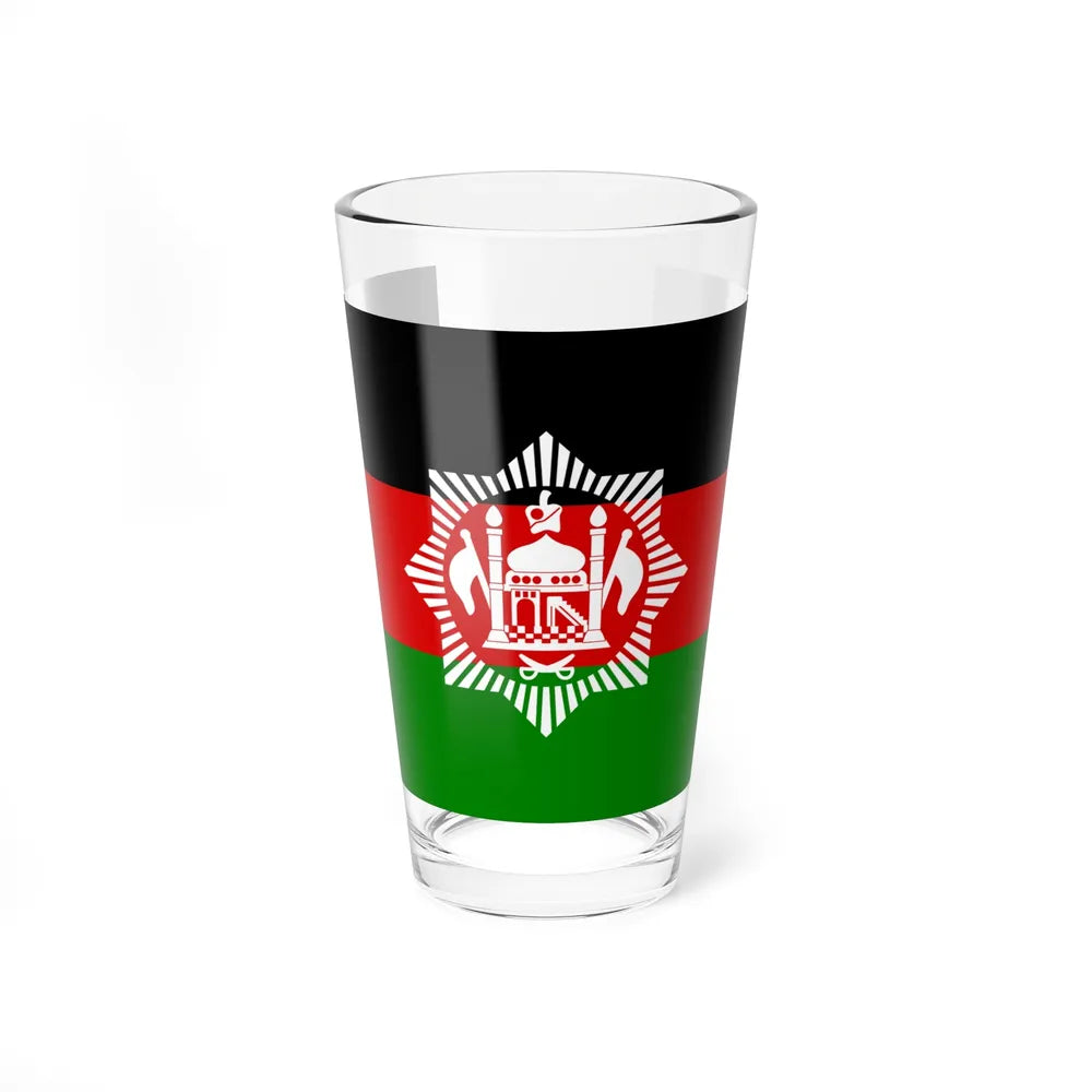 Flag of Afghanistan 1928 - Pint Glass 16oz-16oz-Go Mug Yourself