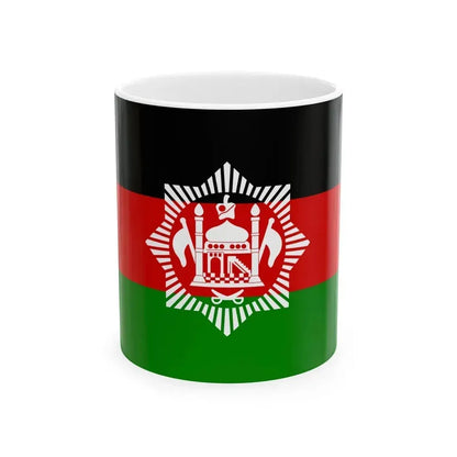 Flag of Afghanistan 1928 - White Coffee Mug 11oz - Go Mug Yourself
