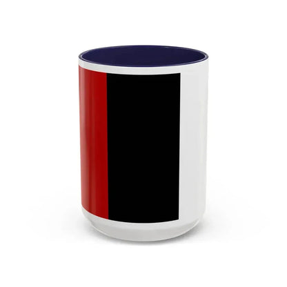 Flag of Afghanistan 1929 - Accent Coffee Mug 15oz Navy - Go Mug Yourself