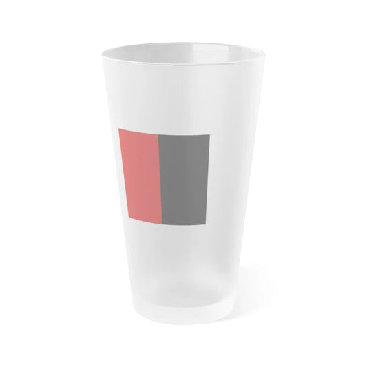 Flag of Afghanistan 1929 - Frosted Pint Glass 16oz-16oz-Frosted-Go Mug Yourself