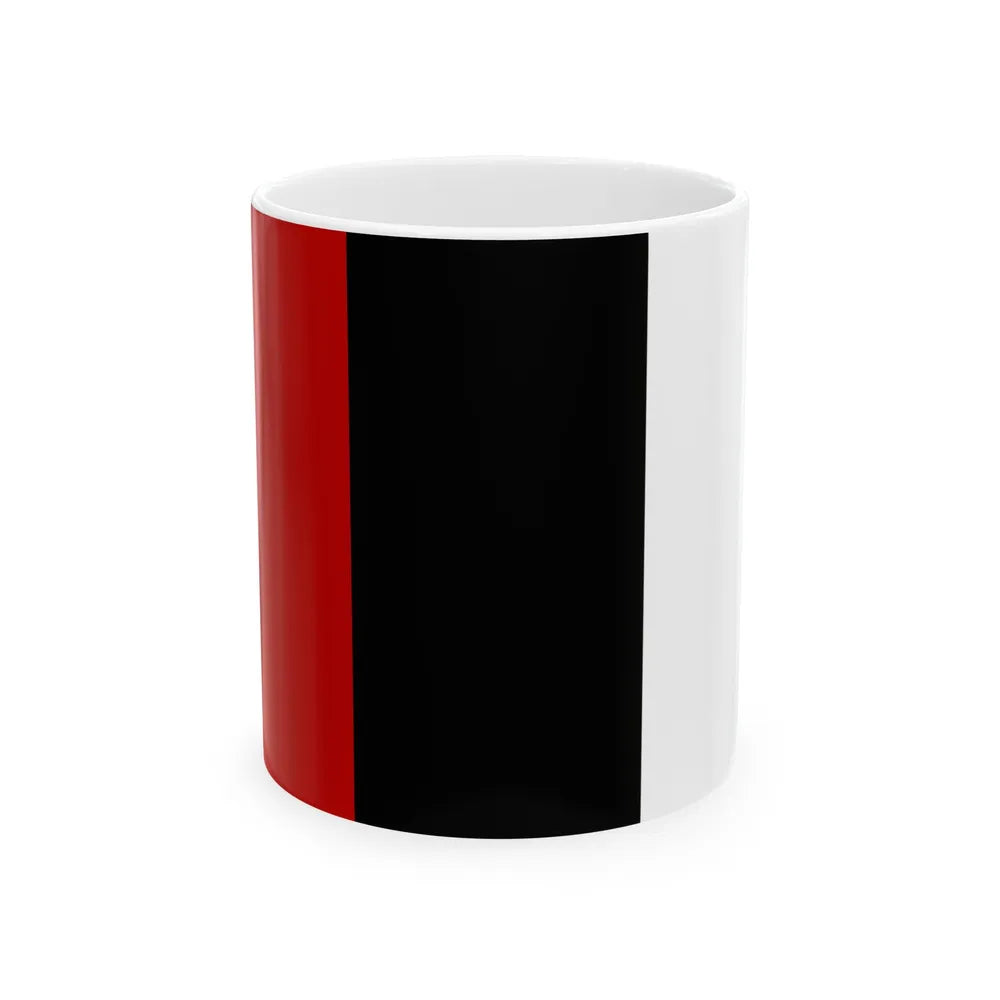 Flag of Afghanistan 1929 - White Coffee Mug-11oz-Go Mug Yourself