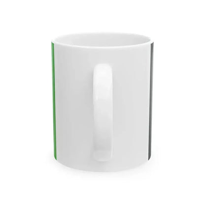 Flag of Afghanistan 1931-1973 (Afghanistan) White Coffee Mug - Go Mug Yourself