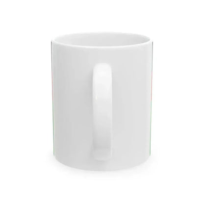 Flag of Afghanistan 1974-1978 (Afghanistan) White Coffee Mug - Go Mug Yourself