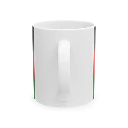 Flag of Afghanistan 1987-1992 3-2 (Afghanistan) White Coffee Mug - Go Mug Yourself