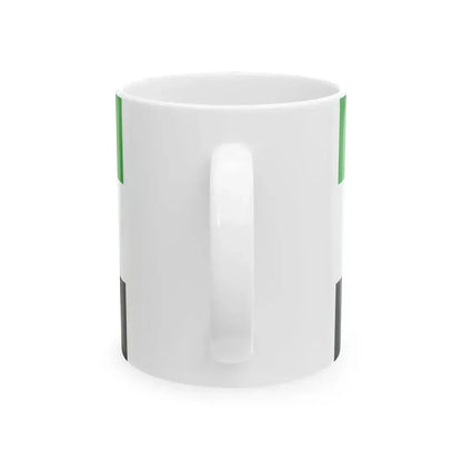 Flag of Afghanistan 1992-2001 3-2 (Afghanistan) White Coffee Mug - Go Mug Yourself