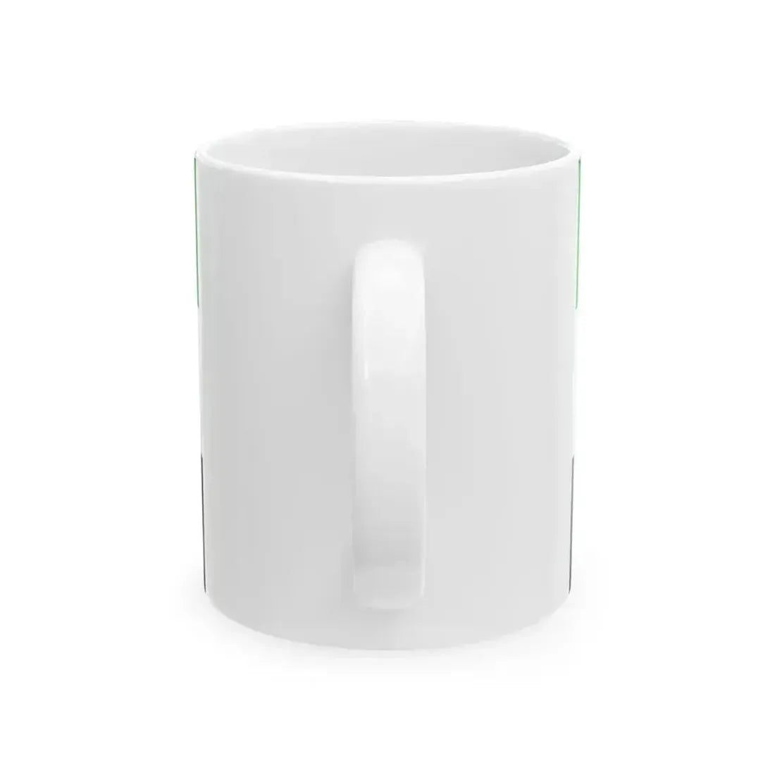 Flag of Afghanistan 1992 3-2 (Afghanistan) White Coffee Mug - Go Mug Yourself