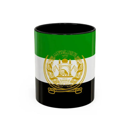Flag of Afghanistan 1992 to 2001 - Accent Coffee Mug 11oz Black - Go Mug Yourself