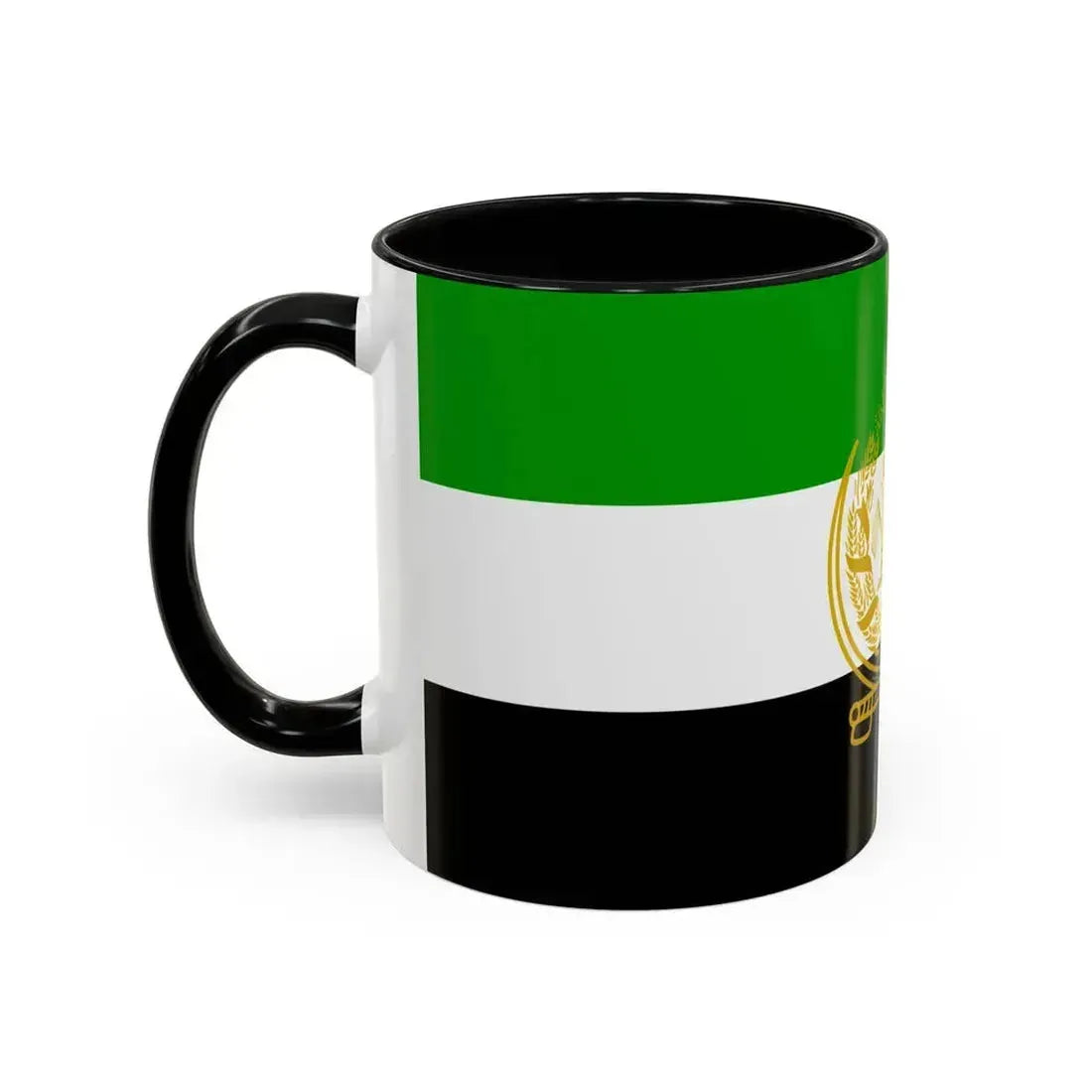 Flag of Afghanistan 1992 to 2001 - Accent Coffee Mug - Go Mug Yourself