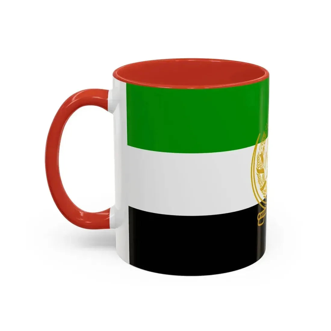 Flag of Afghanistan 1992 to 2001 - Accent Coffee Mug - Go Mug Yourself