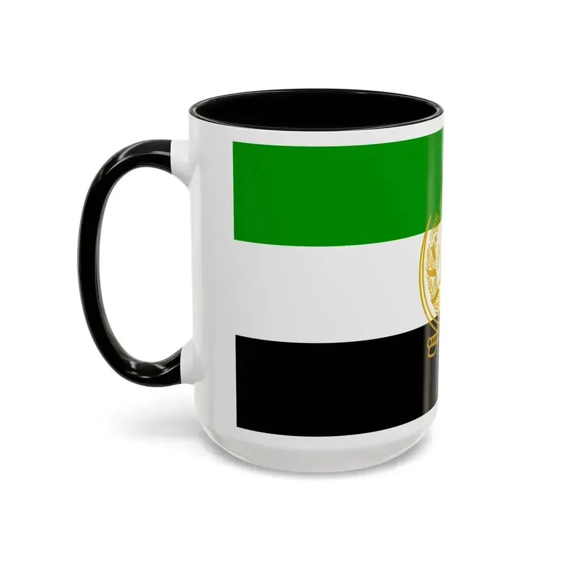 Flag of Afghanistan 1992 to 2001 - Accent Coffee Mug - Go Mug Yourself