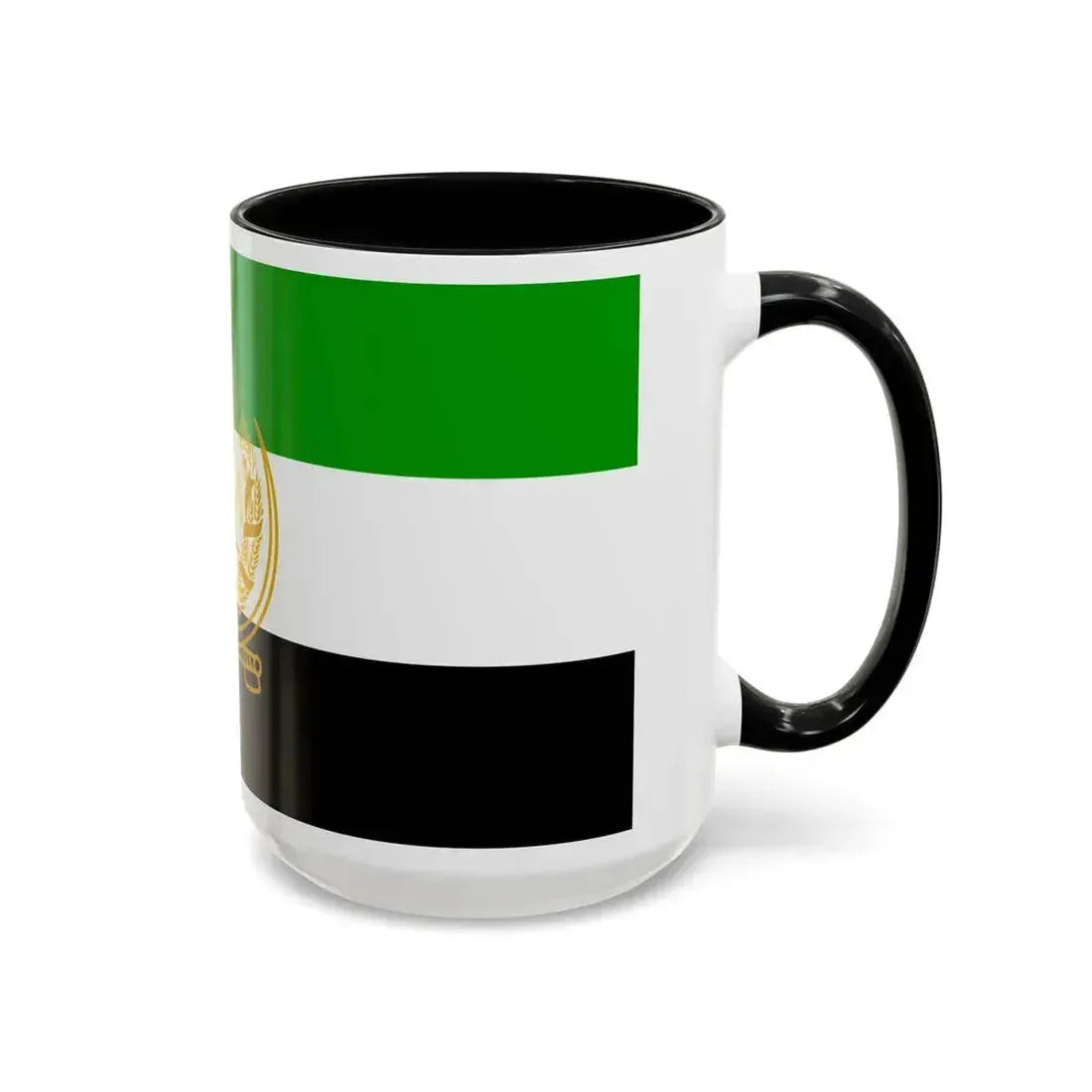 Flag of Afghanistan 1992 to 2001 - Accent Coffee Mug - Go Mug Yourself