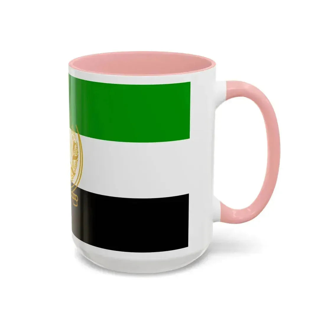 Flag of Afghanistan 1992 to 2001 - Accent Coffee Mug - Go Mug Yourself