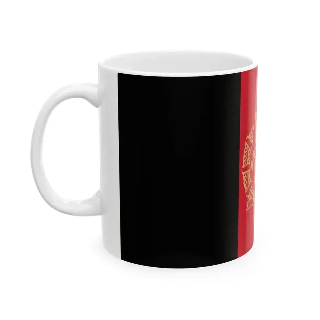 Flag of Afghanistan 2002-2004 Variant (Afghanistan) White Coffee Mug - Go Mug Yourself