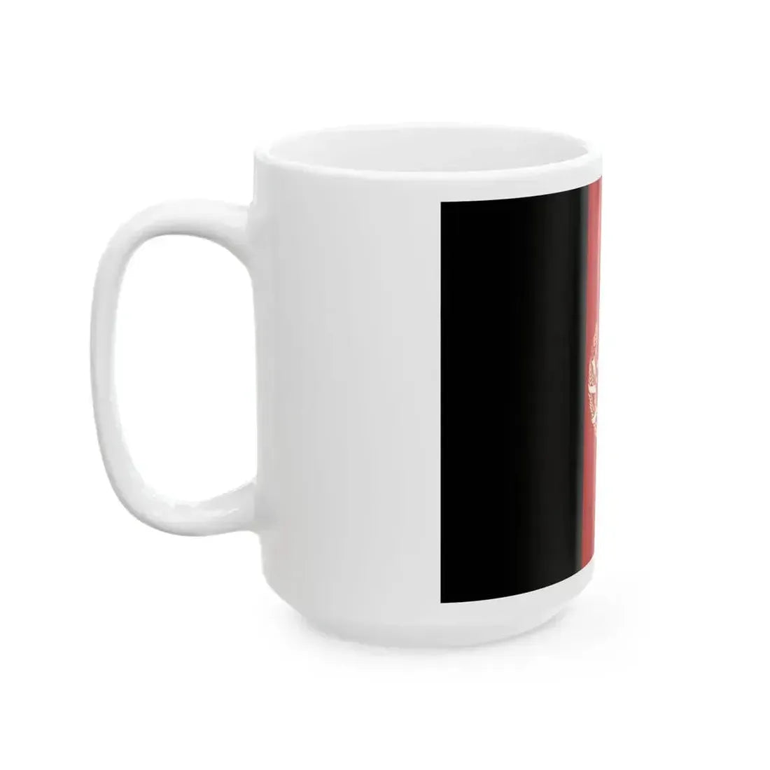 Flag of Afghanistan 2004-2021 unofficial variation (Afghanistan) White Coffee Mug - Go Mug Yourself