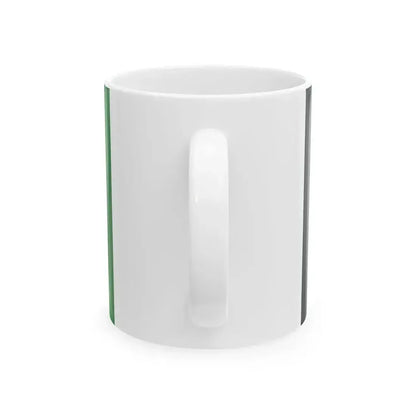 Flag of Afghanistan 2004-2021 variant (Afghanistan) White Coffee Mug - Go Mug Yourself