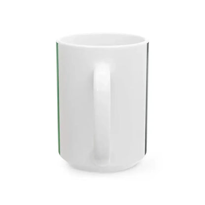 Flag of Afghanistan 2004-2021 variant (Afghanistan) White Coffee Mug - Go Mug Yourself