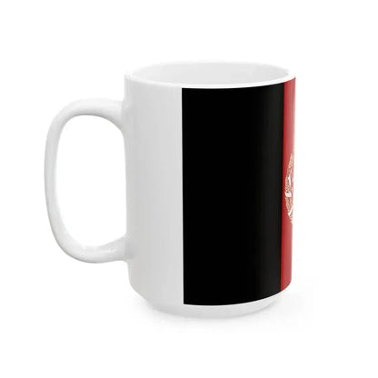 Flag of Afghanistan 2004-2021 variant (Afghanistan) White Coffee Mug - Go Mug Yourself