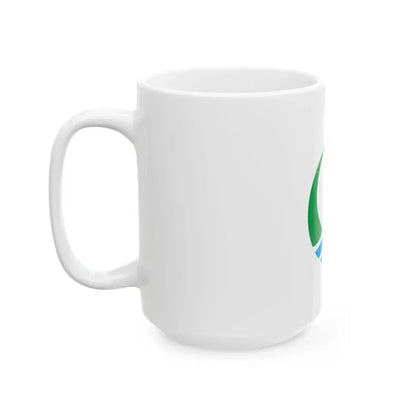 Flag of Aga Niigata (Japan) White Coffee Mug - Go Mug Yourself