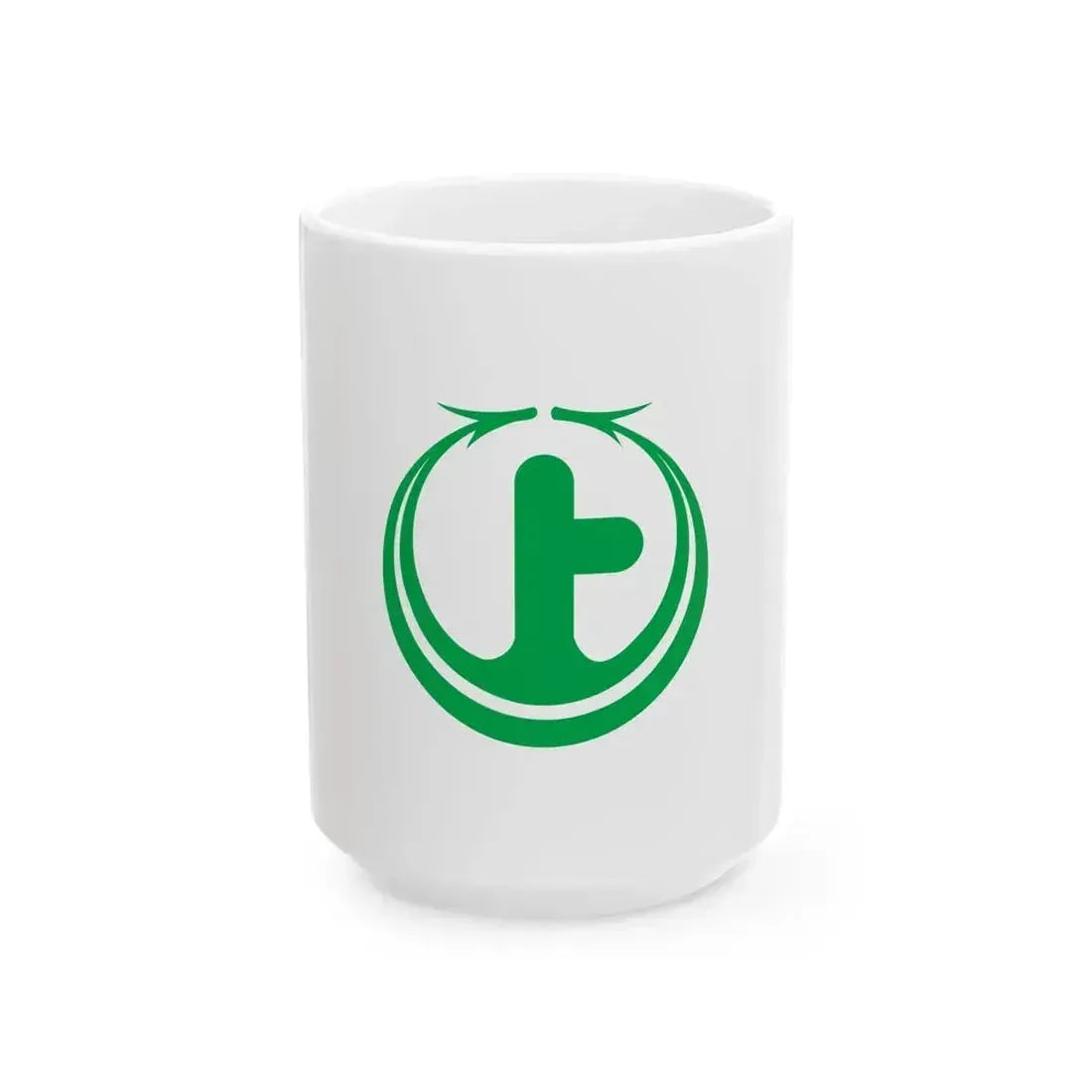 Flag of Agematsu Nagano (Japan) White Coffee Mug 15oz - Go Mug Yourself