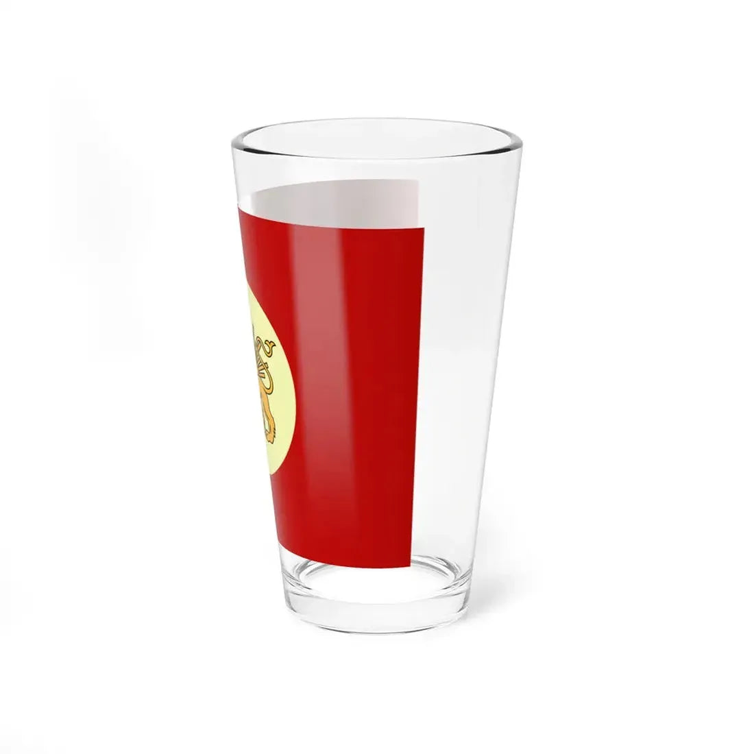 Flag of Agha Mohammad Khan (Iran) Pint Glass 16oz - Go Mug Yourself