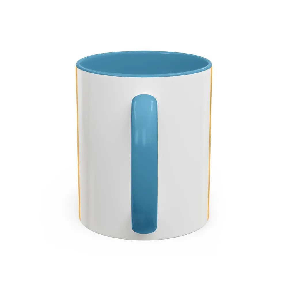Flag of Agistri Island Greece - Accent Coffee Mug - Go Mug Yourself