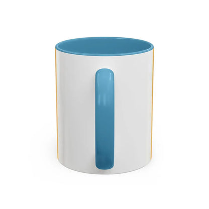 Flag of Agistri Island Greece - Accent Coffee Mug - Go Mug Yourself