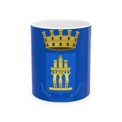 Flag of Agrigento (Italy) White Coffee Mug 11oz - Go Mug Yourself