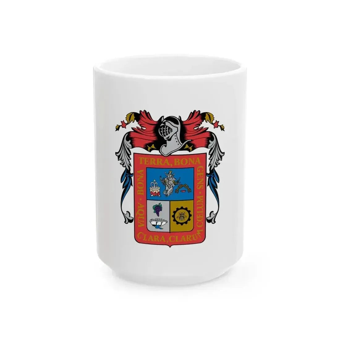 Flag of Aguascalientes (Mexico) White Coffee Mug 15oz - Go Mug Yourself