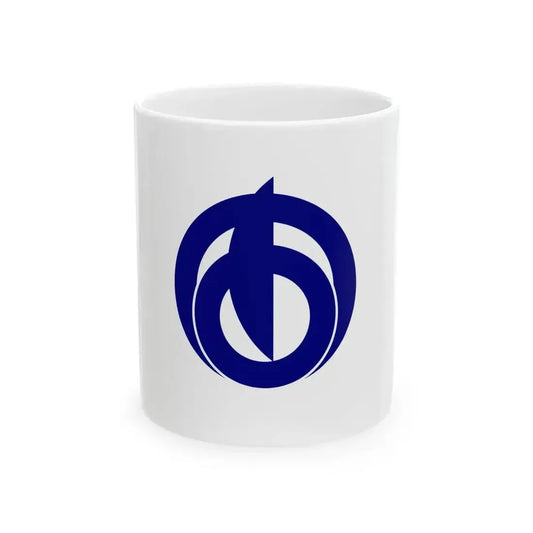 Flag of Agui Aichi (Japan) White Coffee Mug 11oz - Go Mug Yourself