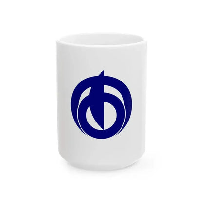 Flag of Agui Aichi (Japan) White Coffee Mug 15oz - Go Mug Yourself