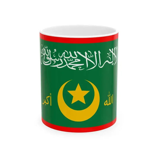 Flag of Ahlu Sunnah Waljamaca (Mali) White Coffee Mug 11oz - Go Mug Yourself