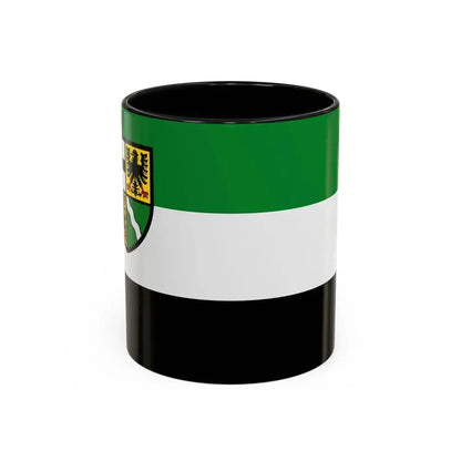 Flag of Ahrweiler Germany - Accent Coffee Mug 11oz Black - Go Mug Yourself