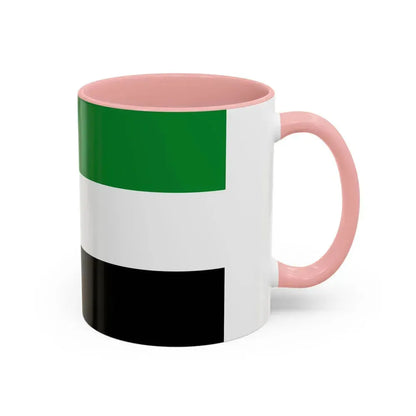 Flag of Ahrweiler Germany - Accent Coffee Mug - Go Mug Yourself