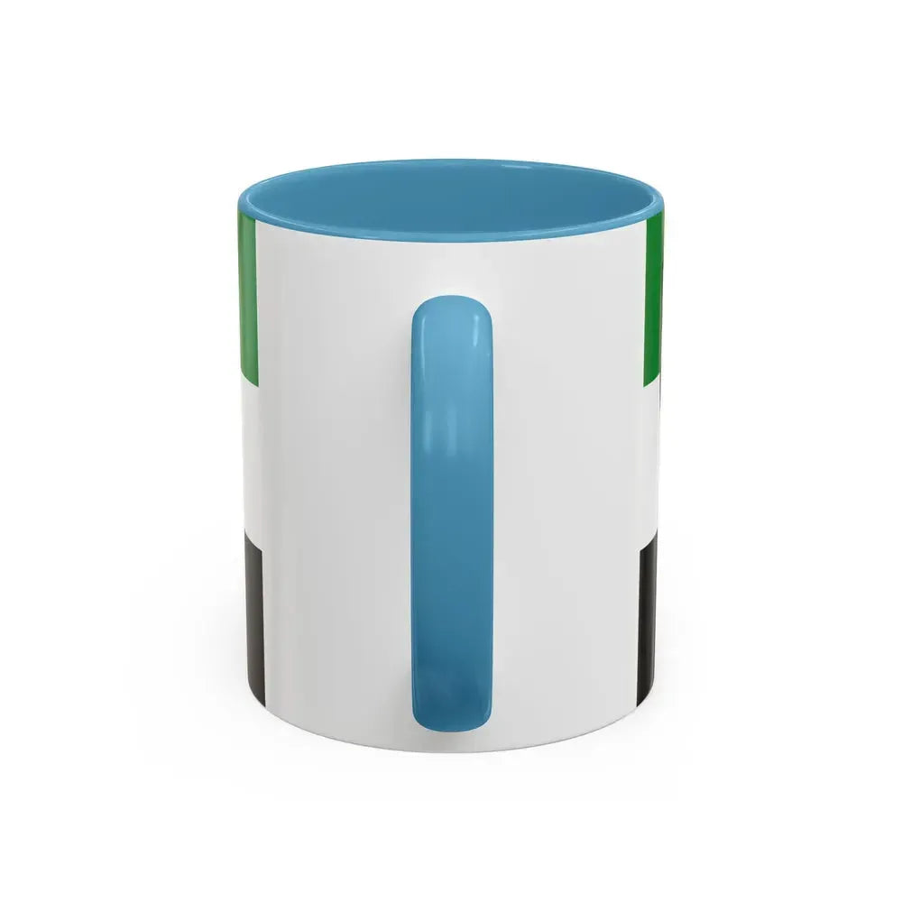 Flag of Ahrweiler Germany - Accent Coffee Mug - Go Mug Yourself