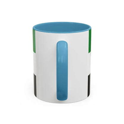 Flag of Ahrweiler Germany - Accent Coffee Mug - Go Mug Yourself
