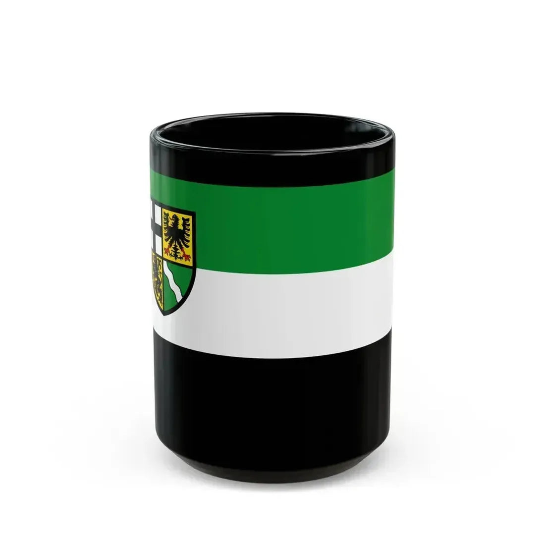 Flag of Ahrweiler Germany - Black Coffee Mug 15oz - Go Mug Yourself