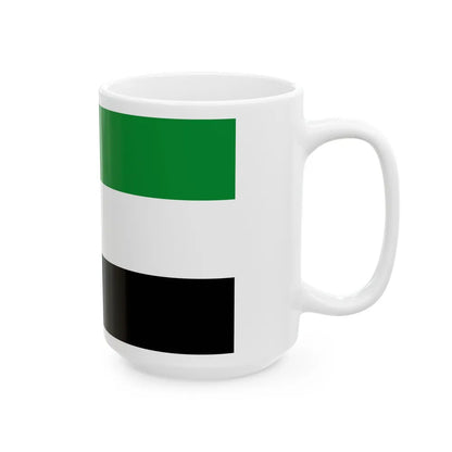 Flag of Ahrweiler Germany - White Coffee Mug-Go Mug Yourself