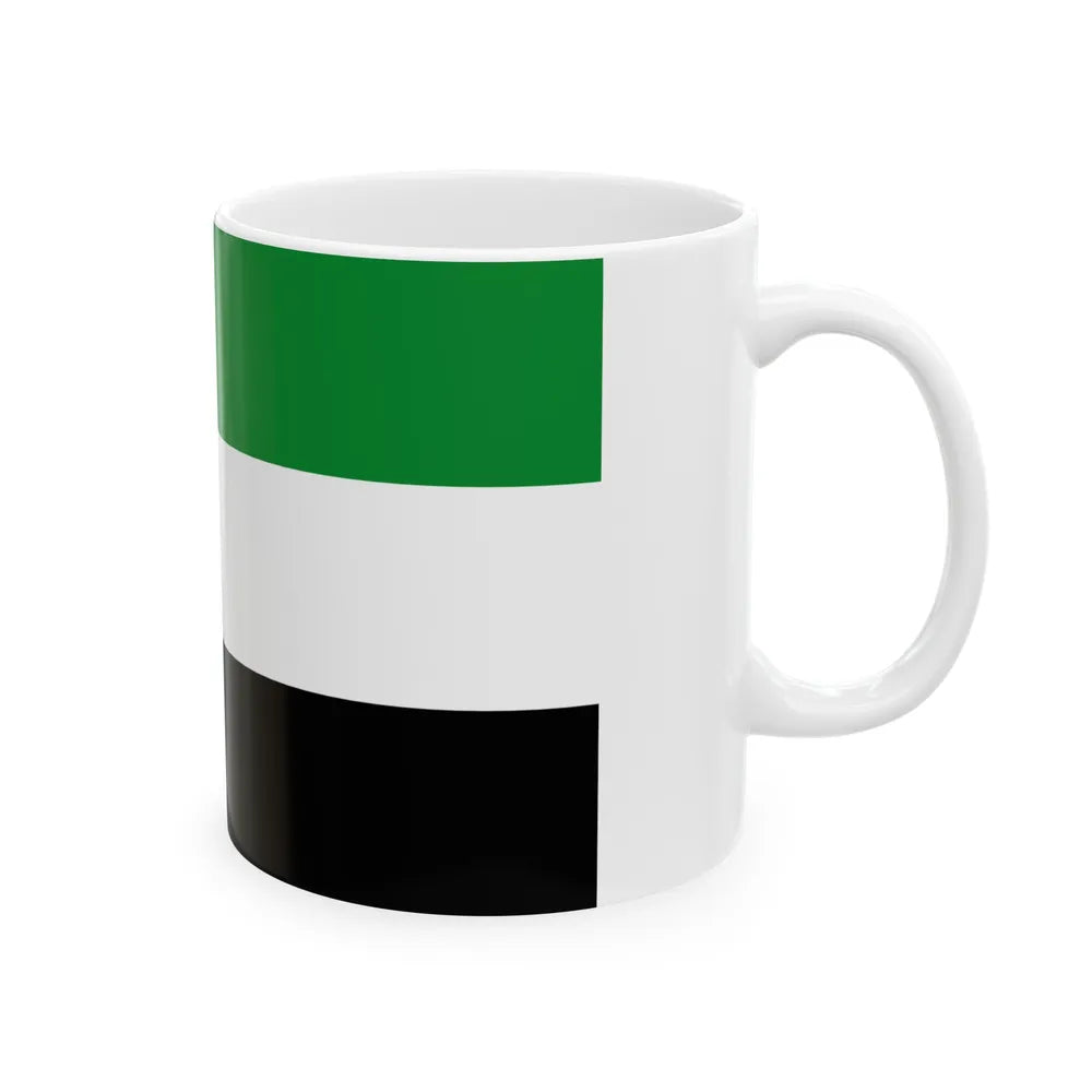 Flag of Ahrweiler Germany - White Coffee Mug-Go Mug Yourself