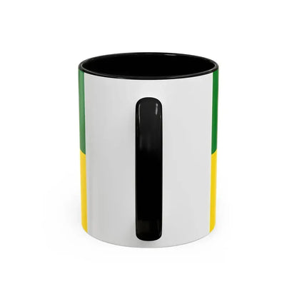 Flag of Aichach Friedberg Germany - Accent Coffee Mug - Go Mug Yourself