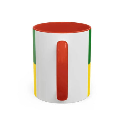 Flag of Aichach Friedberg Germany - Accent Coffee Mug - Go Mug Yourself