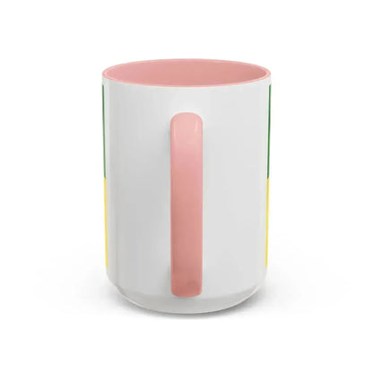 Flag of Aichach Friedberg Germany - Accent Coffee Mug - Go Mug Yourself