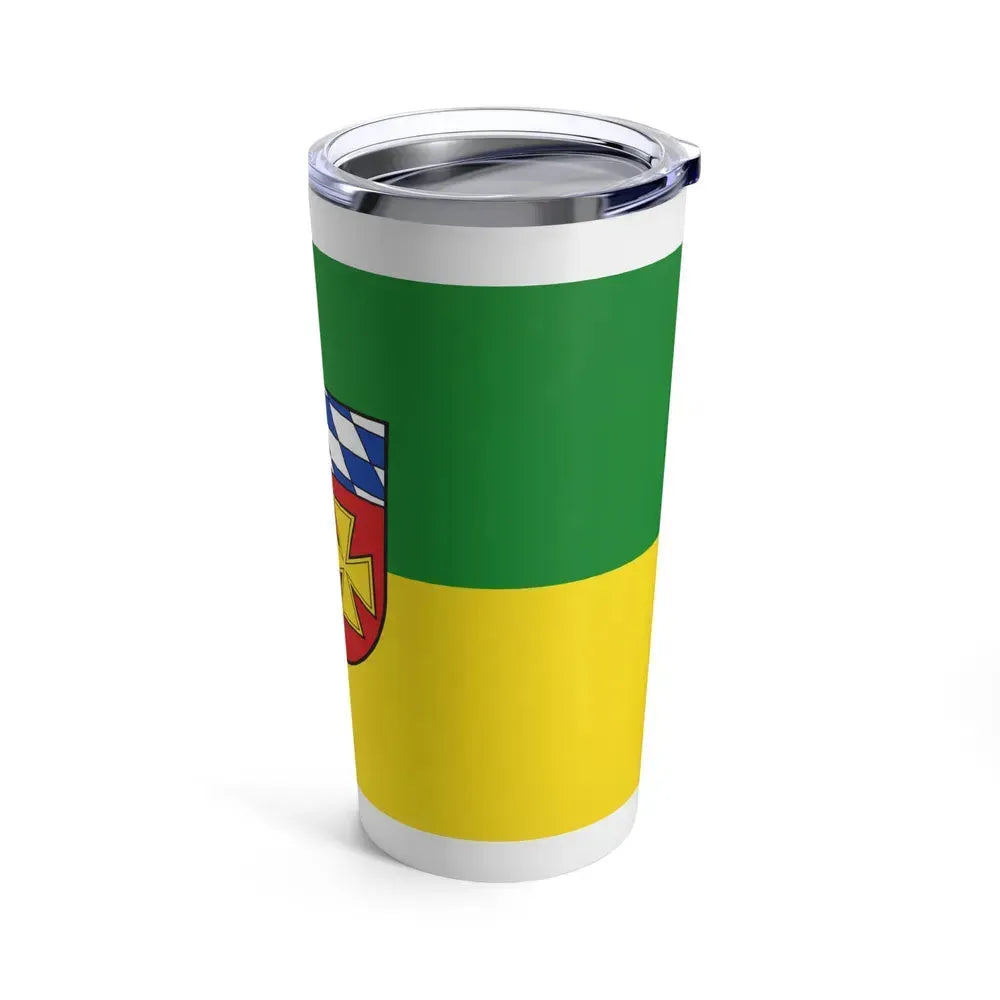 Flag of Aichach Friedberg Germany - Tumbler 20oz - Go Mug Yourself